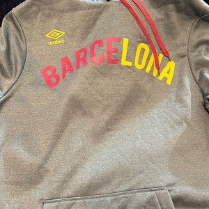 Mens Umbro FC Barcelona soccer sweatshirt
